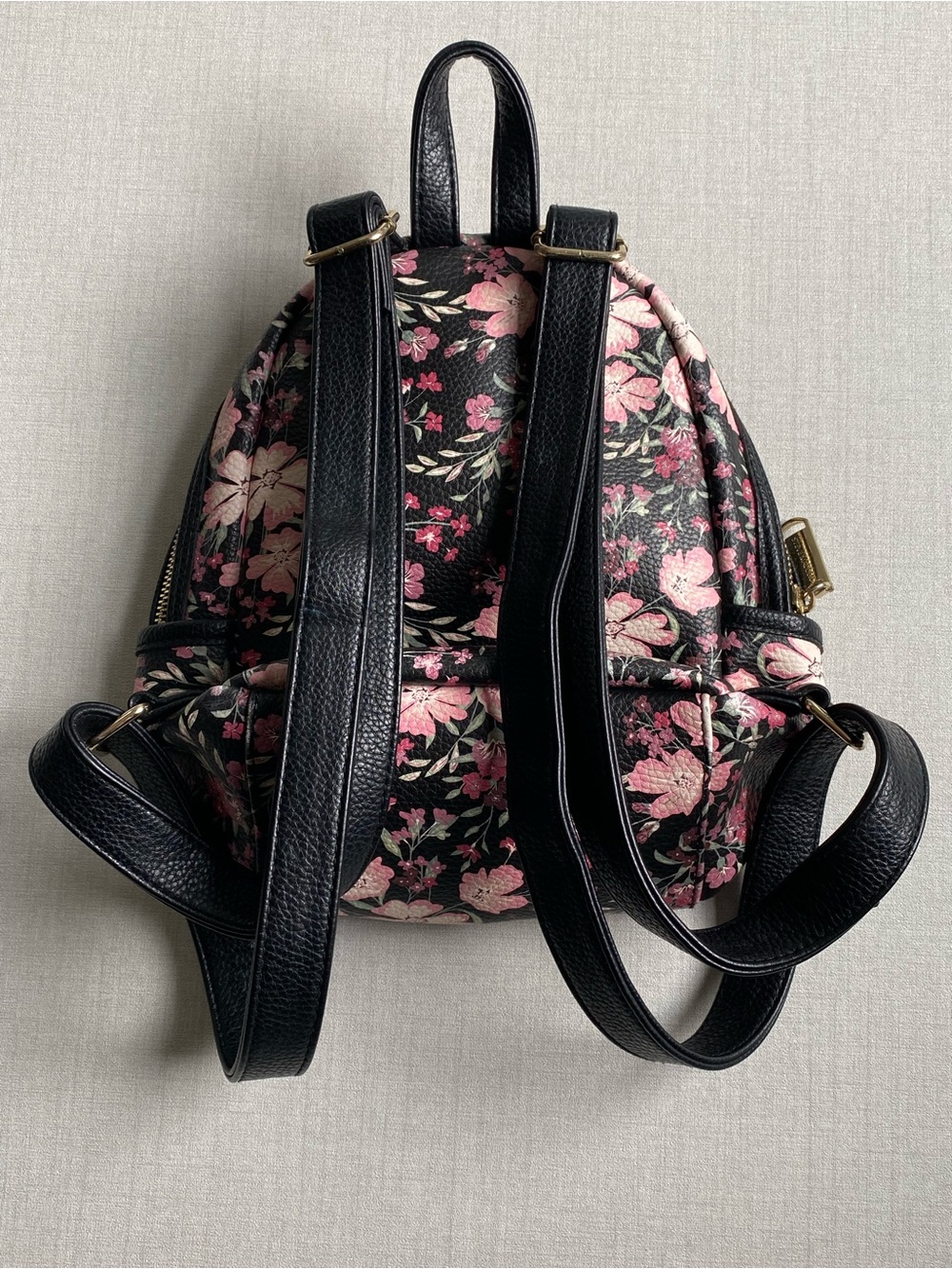 Steve Madden Pink Floral Mini Backpack - Picture 4 of 7